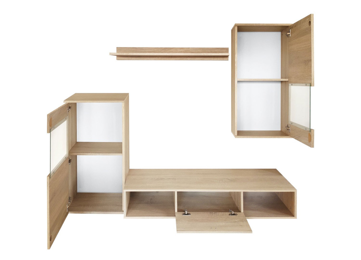 Meuble TV pas cher- 4 Pièces