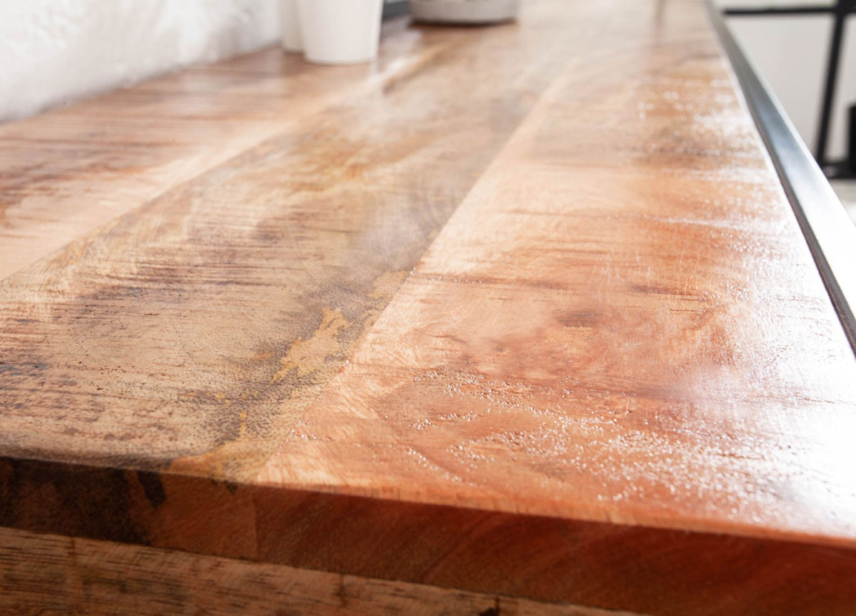 Console en bois de manguier