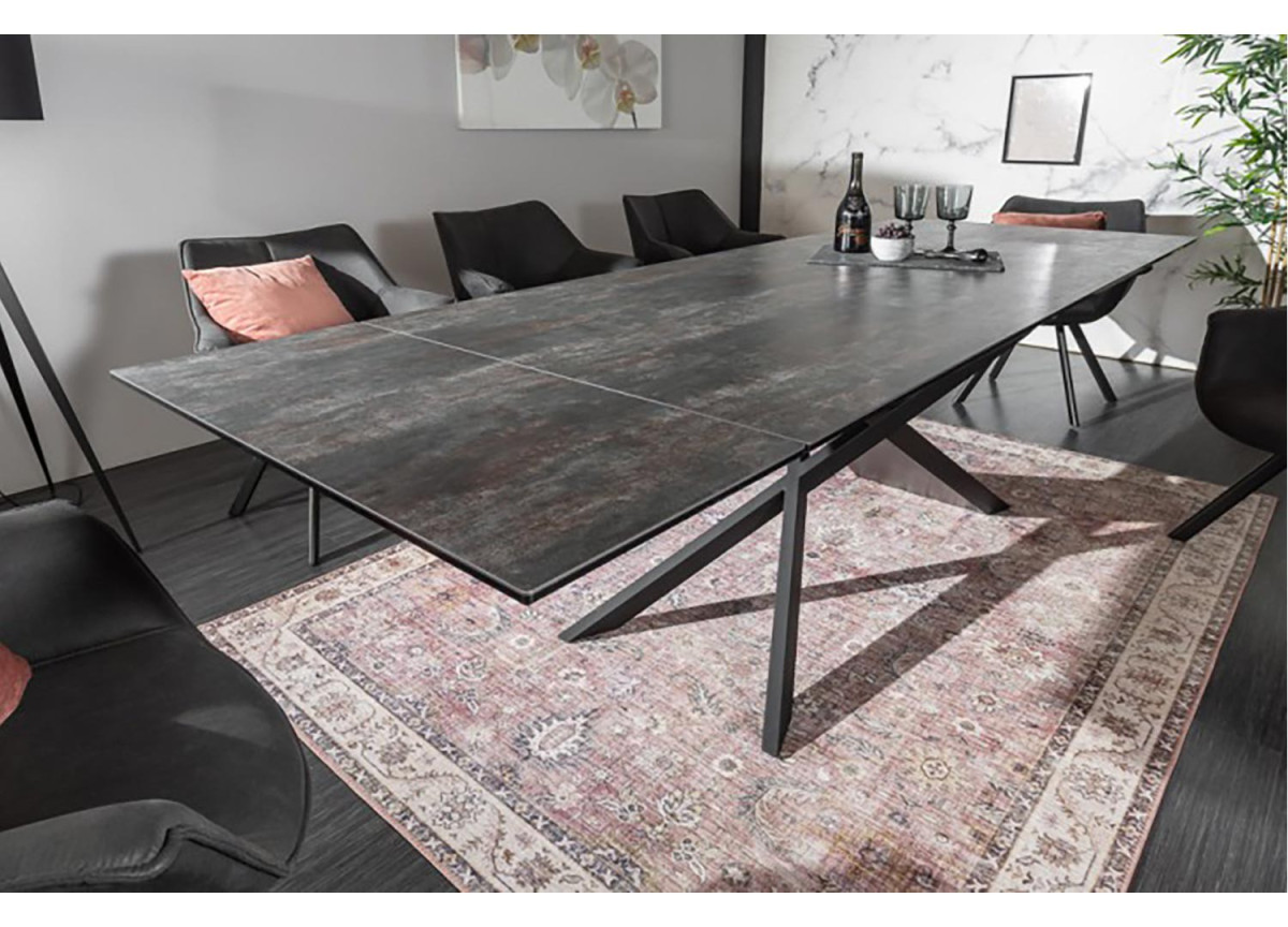 Table design 180-220-260 lave céramique