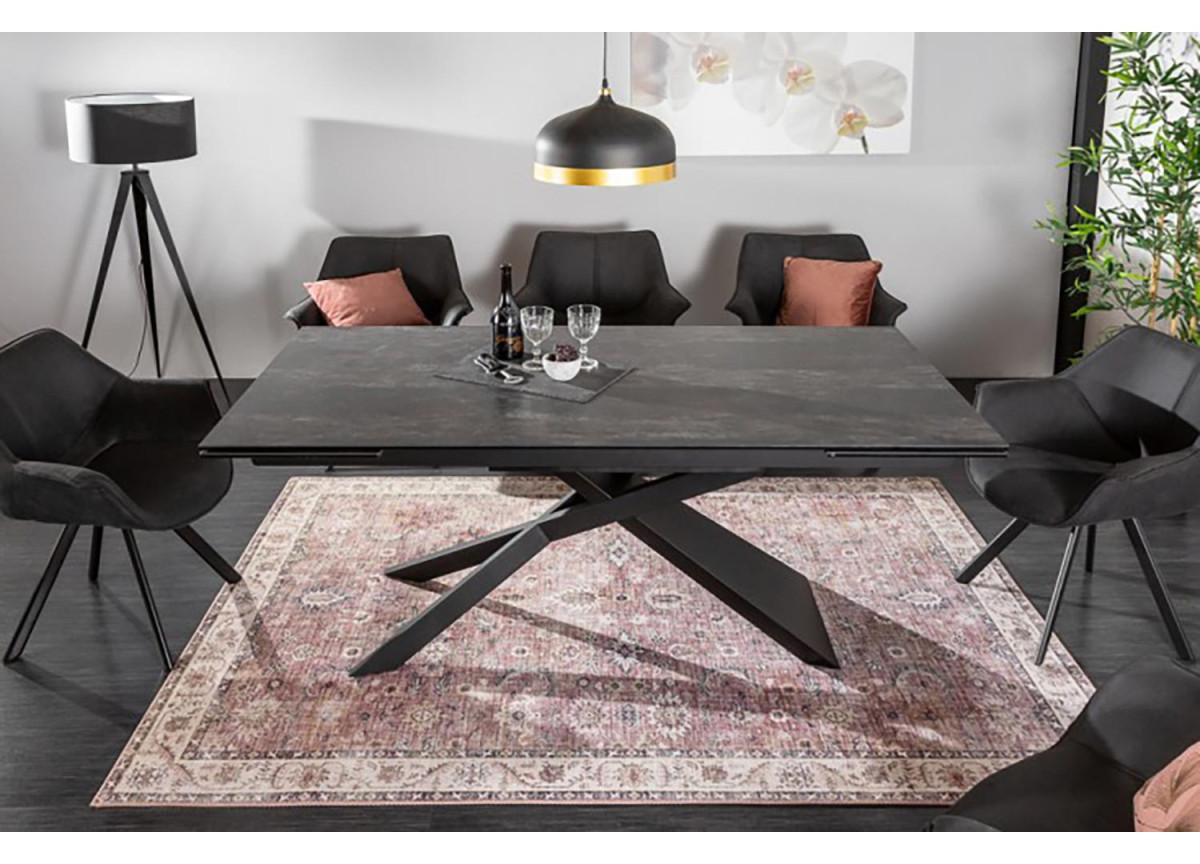 Table design 180-220-260 lave céramique