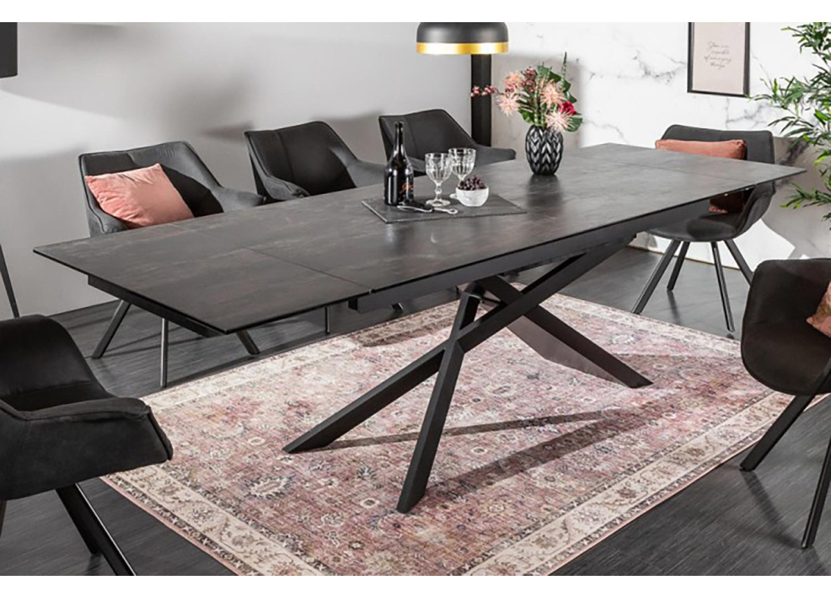 Table design 180-220-260 lave céramique