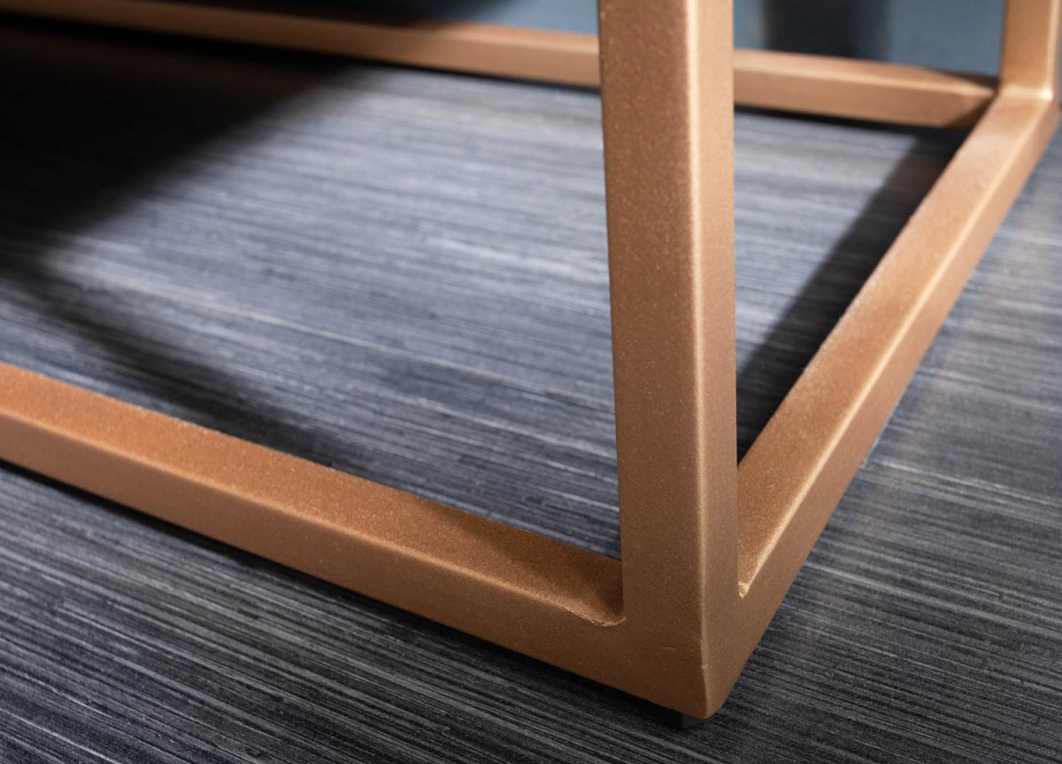 Meuble TV contemporain bois et métal