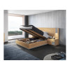 Lit adulte avec sommier relevable 160x200 cm