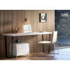 Bureau avec caisson à roulettes