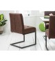 Chaise cantilever industrielle design
