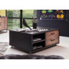 Table basse design bois et métal