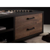 Table basse design bois et métal