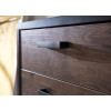Buffet bas en bois et métal look industriel
