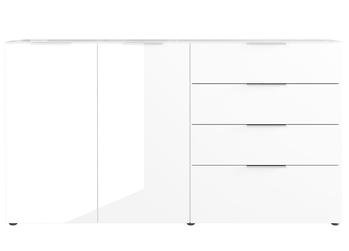 Grand buffet blanc - Verre blanc 2P 4T
