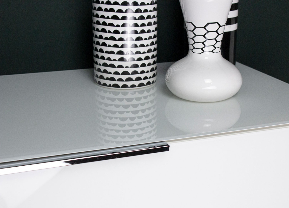 Grand buffet blanc - Verre blanc 2P 4T