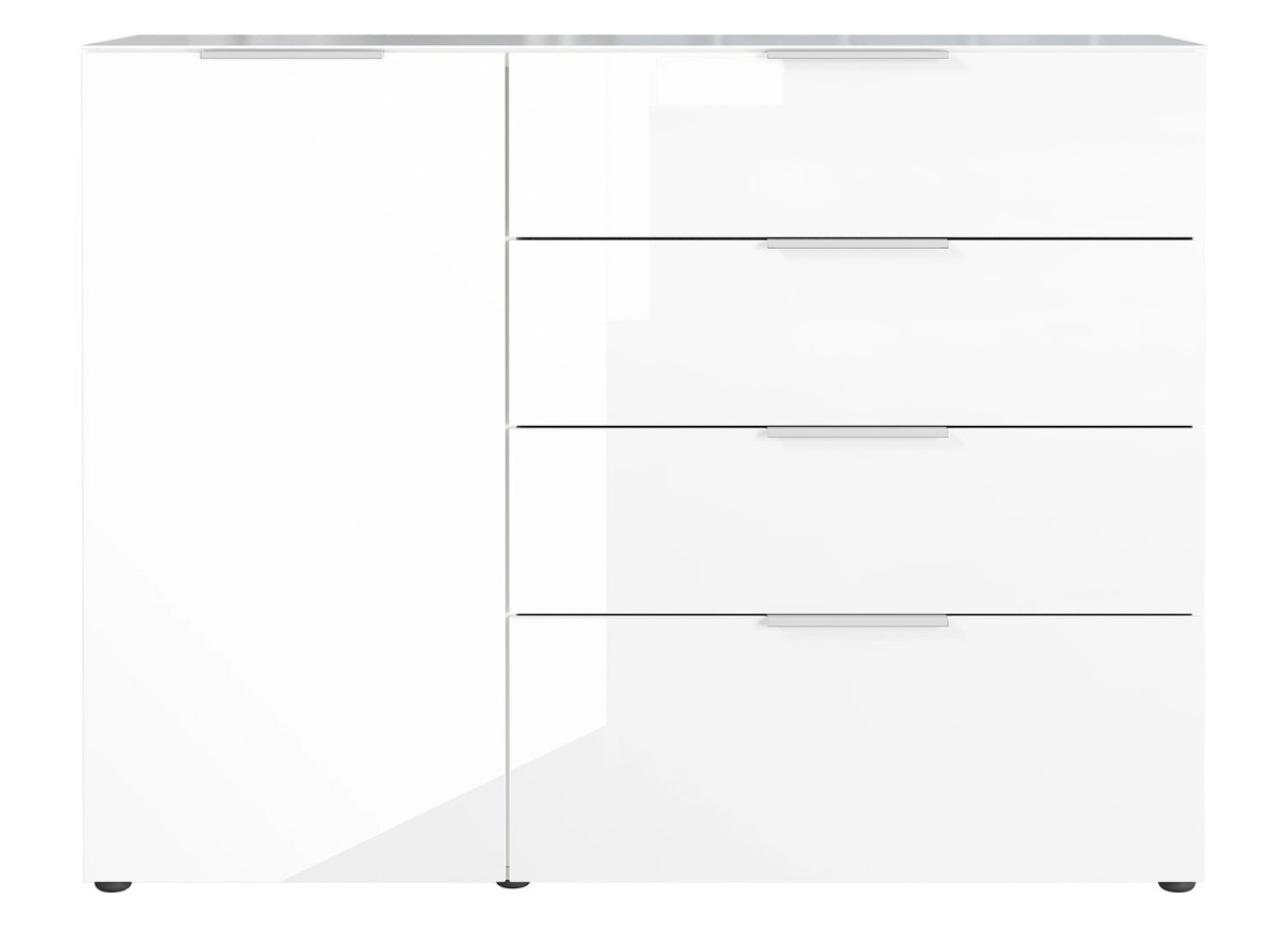 Petit buffet blanc - Verre blanc 1P 4T