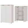 Rangement dossier de bureau fermer