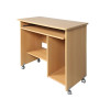 Bureau compact avec rangement intégré