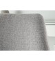 Chaise de bureau réglable en hauteur gris clair