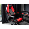 Fauteuil bureautique noir / rouge