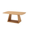 Table basse design bois naturel massif