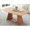 Table basse design bois naturel massif