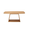 Table basse design bois naturel massif