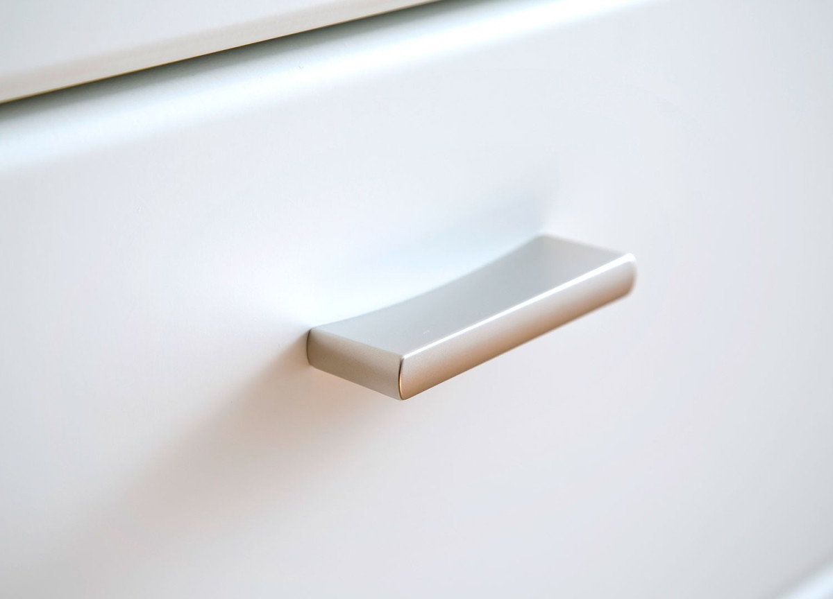 Buffet Chêne Poutre et Façades en MDF Blanc