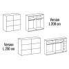 Grande armoire 200 ou 250 cm - Lingère et penderie