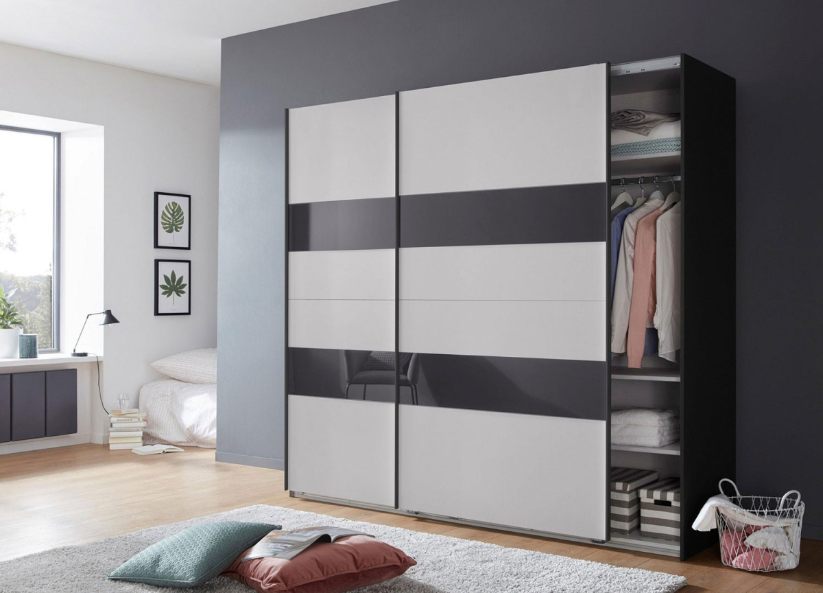 Armoire portes coulissantes 225 cm - Dressing / Rangement