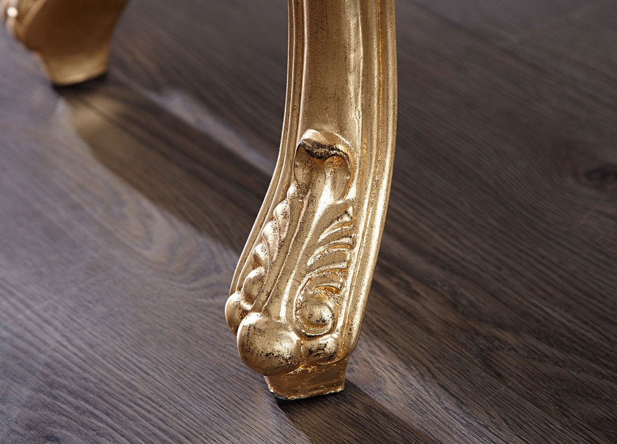 Console baroque dorée