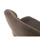 Chaises confortables en tissu - Pieds pivotant 180°