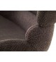 Chaises confortables en tissu - Pieds pivotant 180°