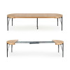 Table ronde extensible de 1 à 3 M