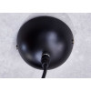 Suspension luminaire 1 boule noir et doré