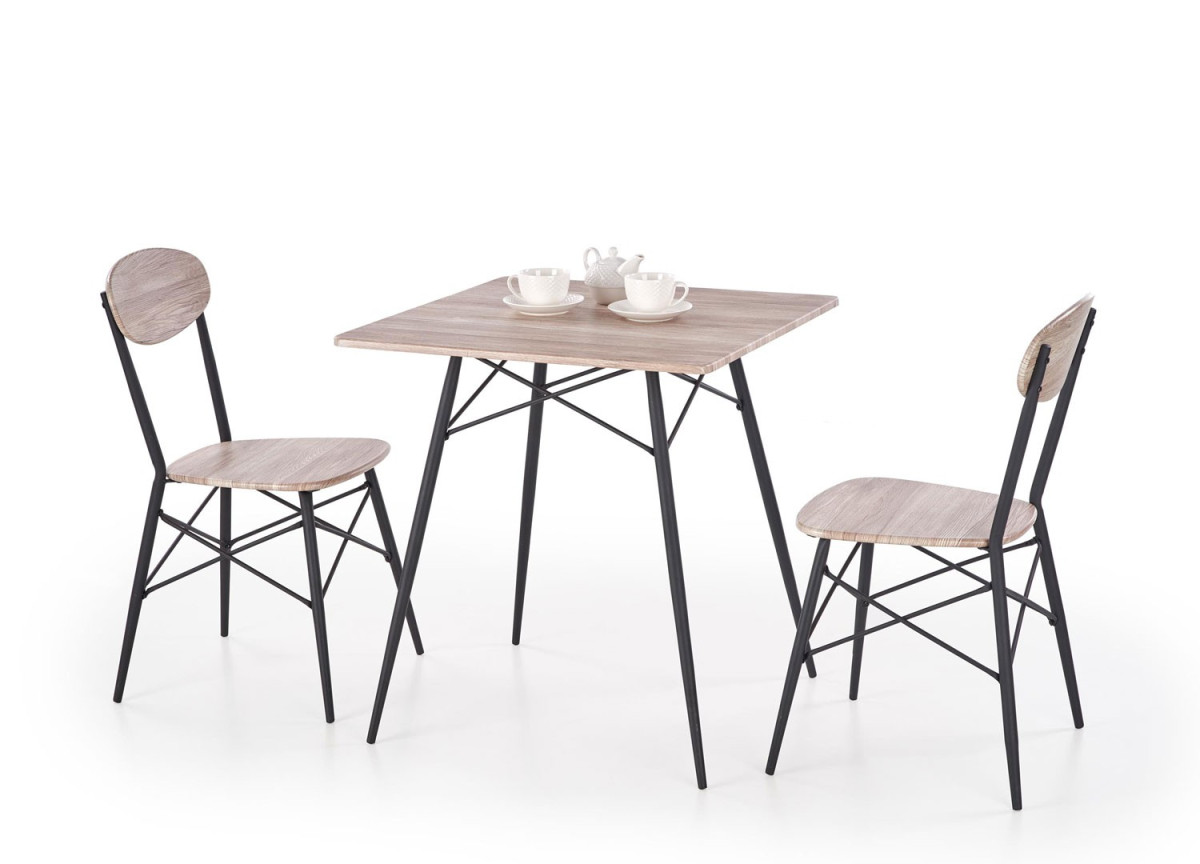 Table bistrot avec 2 chaises pas cher