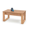 Table basse en bois 2 tiroirs pas cher