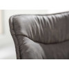 Chaise haute de bar gris antique