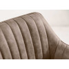 Chaise haute de bar taupe antique