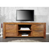 Meuble TV 135 cm, bois massif Sesham