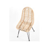 Chaise en rotin naturel pas cher