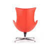 Fauteuil relax simili rouge