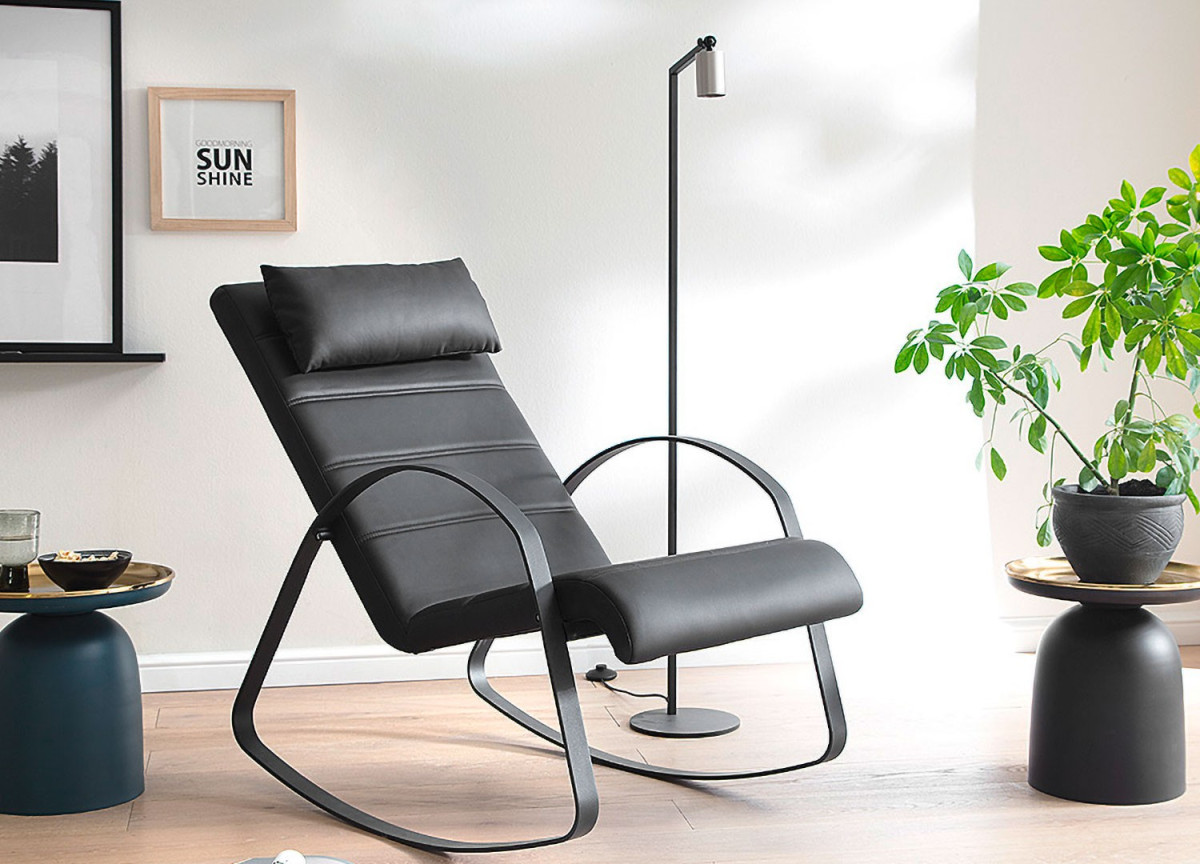 Fauteuil à bascule design
