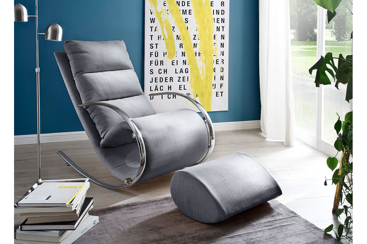 Fauteuil design de luxe moderne pour salon, fauteuil confortable