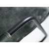 Fauteuil de salon design en velours gris vert