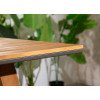 Table de jardin en bois acacia 180 cm