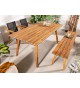 Table de jardin en bois acacia 180 cm