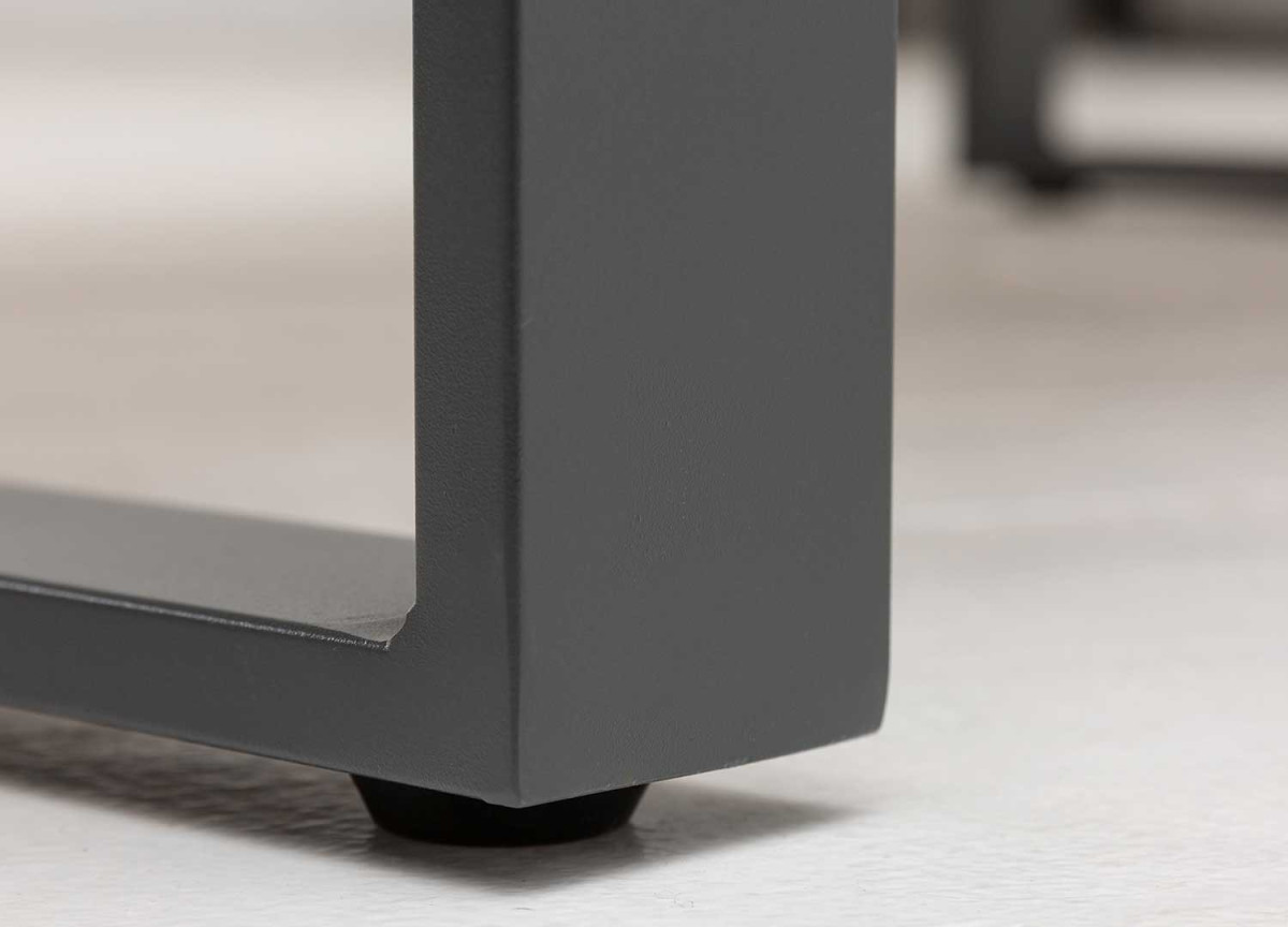 Table d'extérieur composite et aluminium 180 cm