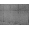 Tête de lit matelassée moderne en tissu gris 140 cm