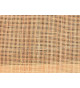 Meuble de rangement haut en bois de manguier, rotin et métal