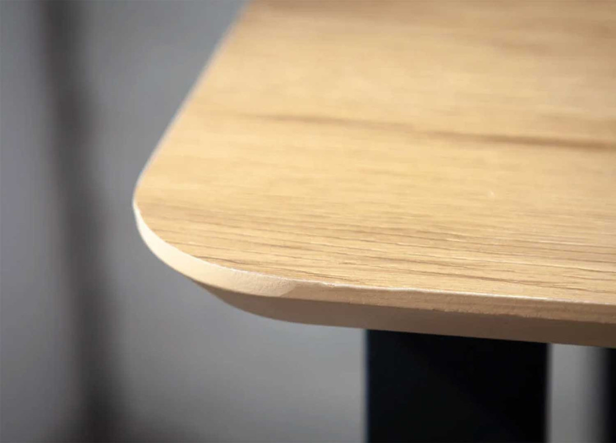 Bureau design 160 cm avec caisson 3 tiroirs