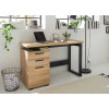 Bureau moderne 120 cm avec rangement
