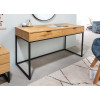 Console bois et métal 120 cm