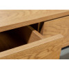 Console bois et métal 120 cm