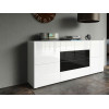 Buffet Design Blanc Laqué / 4 Portes & 4Tiroirs